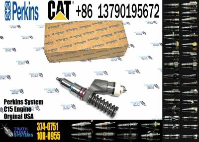 China Diesel Engine Injector 374-0751 10R-7232 10R-7231 10R-1273 10R-8989 10R-1273 For Caterpillar C18 C15 Common Rail for sale