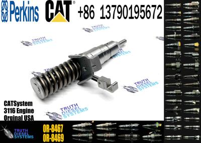 China Diesel Common Rail Injector Compatible For Caterpillar Cat 3114 3116 3126 Engine Fuel Injector 0R8467 0R-8467 127-8220 1278220 for sale