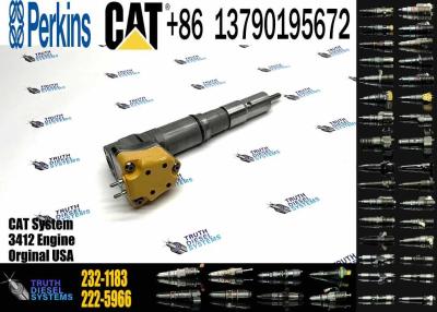 China Cat 3408 3412 excavator parts Engine 3408 3412 Fule Injetor 232-1173 232-1183 232-1168 174-7528 1747526 for sale