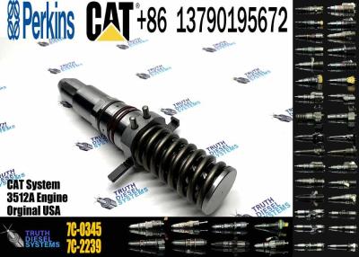 China 3512A Partes de motores diesel Inyector de combustible 7E-3383 7C-0345 7C-4175 OR-3051 7E-9983 Para máquinas de construcción de la empresa CAT Caterpillar en venta