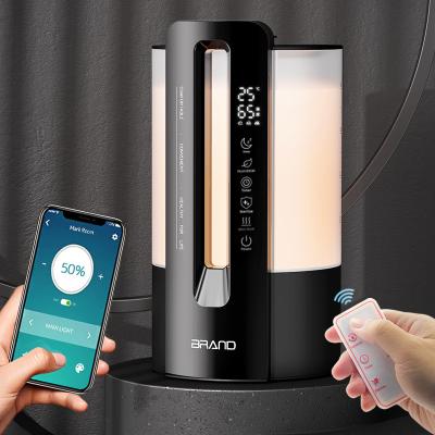 China 2022 New Large Filling 4l WiFi Auto Cool Home Heater Steam Mist Big Ultrasonic Humidifier Smart UV Air Humidifier for sale