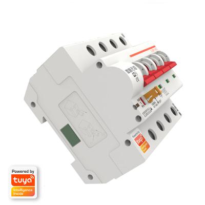 China New design Tuya life wifi MCB single phase 1pole smart remote din rail modular miniature circuit breaker OEM ODM 6KA for sale