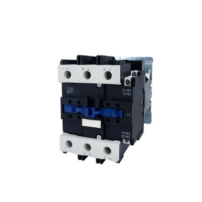 China DC Motor Design DC Contactor CJX2-4011 40amp New 3 Phase Magnetic Contactor Manual Contactor Handling Operated Device 110V 220V for sale