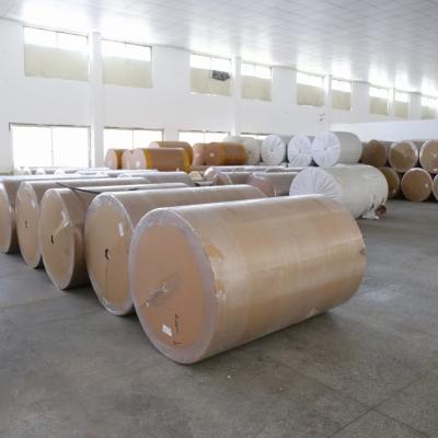 China 6000meters 400mm 795mm Jumbo Label Paper 241mm 381mm Heat Sensitive Carbonless Paper 6000meters 400mm 795mm Jumbo Label for sale