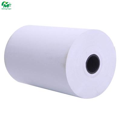 China Anticurl Jumbo Thermal Paper 55gsm 65gsm 70gsm Roll 400/795/875mm Made In China for sale