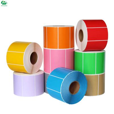 China Customized Waterproof 4x6 Shipping Label Direct Thermal Thermal Roll Transfer Labels For Printer for sale