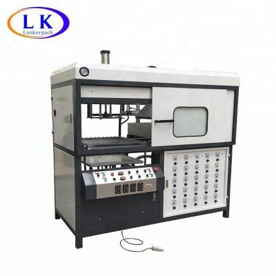 China Hotels Plastic Blister Trays Vacuum Forming Packing Machine for sale