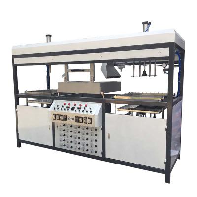 China Building Material Shops Plastic Clamshell Box Tray Vacuum Thermoforming Machine for sale