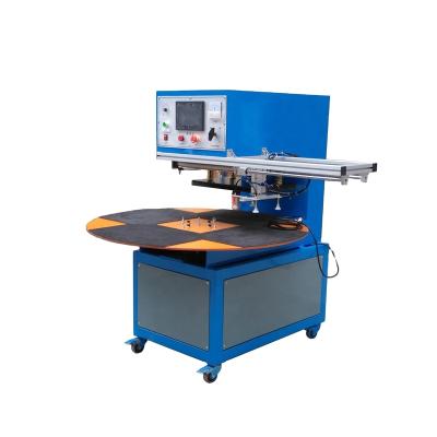 China Chemical Auto Discharge Turntable Blister Paper Card Sealing Machine for sale