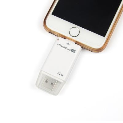 China Memory Stick de memoria USB de OTG 8G/16G/32G/64G para iphone/ipad/ipod en venta