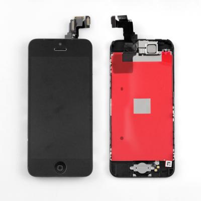 China iphone 5C LCD-Bildschirm und Analog-Digital wandler Versammlung mit Hörmuschel, Ausgangsflexkabel kleine Teile zu verkaufen