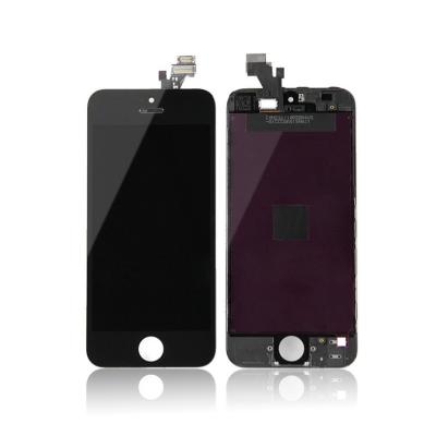 China Digitador preto da substituição do painel LCD do iPhone para o conjunto de tela do toque do LCD do iPhone 5 à venda