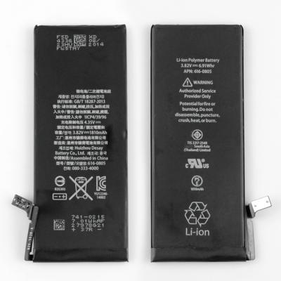 China Bateria recarregável do Li-Polímero para a bateria das peças de substituição do iPhone 6 com cabo do cabo flexível à venda