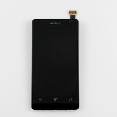 Китай Черная первоначально замена экрана Nokia Lumia 800 LCD, экран LCD Smartphone продается