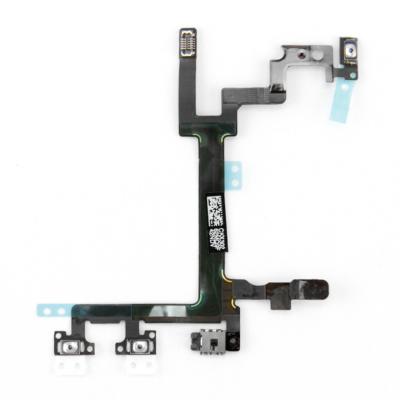 China iPhone 5  Volume and Power Button Flex Cable , Cell Phone Replacement Parts for sale