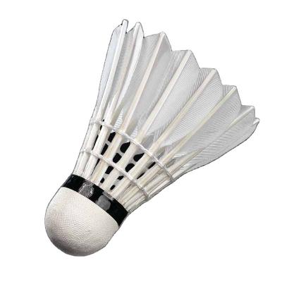 China Training OEM Customized  Good Quality Goose Feather Badminton Shuttlecock for sale