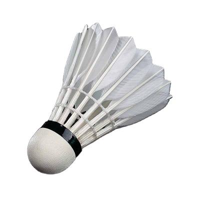 China Competition OEM High quality custom goose feather full round badminton for sale