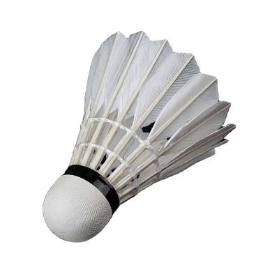 China Competition/Training OEM most durable goose feather badminton shuttlecock for sale