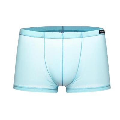 China Breathable men's underwear sexy pants is thin silk underwear silk skating men's boxers for sale