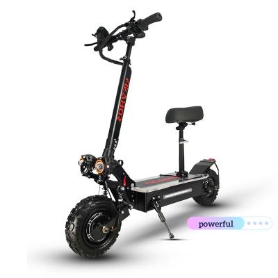 China China Hot Selling Unisex Hot Selling Adult Electric Adult 60v 27ah 80km/h Two Speed ​​5600w Fast Wheel Dual Motor Foldable Offroad Scooter for sale