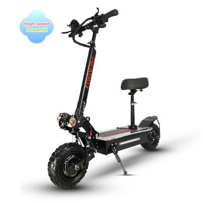 China Unisex EU USA warehouse fast fat tire 5600w 6000w double motor 11inch 13inch electric scooters sale for adult for sale