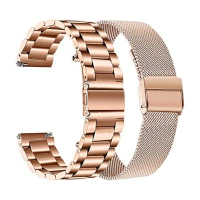 China Samsung Galaxy watch46mm Customized Stainless Steel Metal Magnetic Design Luxury Samsung Galaxy Watch Bracelet for sale