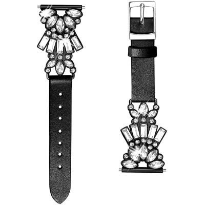 China Casual Women's Fashion Charm Watch Band Metal Bracelet Strap Rhinestone Replacement Luxury Watch Band For versa1/versa2/versa lite for sale