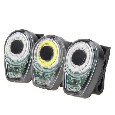 China ABS Bike Necessary Front Rear Bike Light USB LED Rechargeable Light Outdoor Bicycle Cycling Light for sale