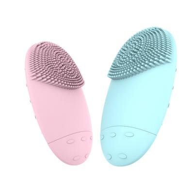 China Guaranteed Suitable Silicone DEEP CLEANSING Sonic Cleansing Silicone Face Brush Waterproof Ultra Thin Quality Price for sale