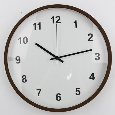 China Retro Gifts Creative Modern Wall Clocks Wood Carving Wall Clock for sale