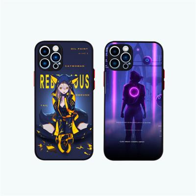 China Factory Shockproof Design High Quality Incoming Voice Control LED Lighting Flash Phone Case For Iphone 11/12/13 for sale