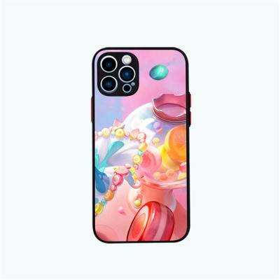 China Wholesale Customized Soft Shockproof High Quality Painted Embossed Case Shockproof TPU Mobile Phone Case for sale