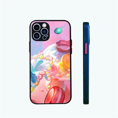 China Factory Sale Sublimation Hot White Shockproof Printing High Quality TPU Mobile Phone Case for sale