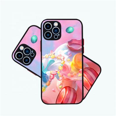 China Shockproof Sublimation Candy Color Frosted Matte TPU Silicone Phone Case for sale