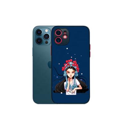 China 2d Sublimation Luminous Phone Case Wholesale Seller Anti-fall Fashionable Cute Cartoon Pattern For Iphone 12 mini 12 pro max 12pro 12 for sale