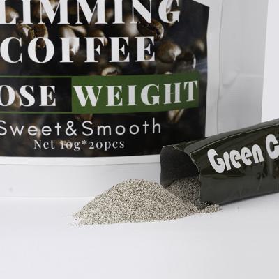 China Diet Hot Selling Green Herbal Instant Coffee Weight Loss for sale