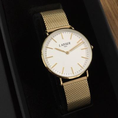 China Non-Specific Fashion Women Leather Watch Lady Bracelet Watch Gold Women Watches Ladies Drop Shipping for sale