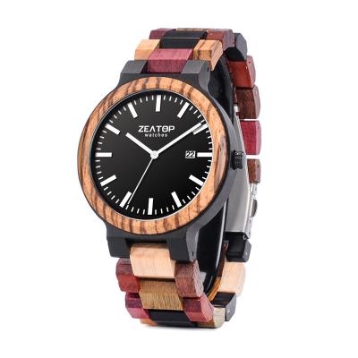 China Lover's Wood Watches Mixed Wood Material Popular Watches for sale