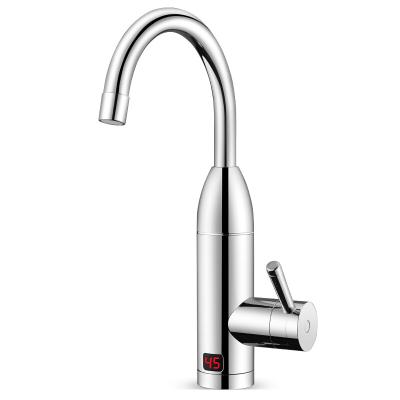 China Kitchen Electric Bathroom Thermostatic Faucets Stainless Steel Faucet Hot Selling Instant Hot Faucet for sale