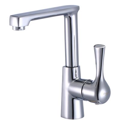 China Torneira Wash Faucet Face Wash Basin Faucet All-Copper Metered Single-Hole Cold And Hot Mixed Faucets for sale