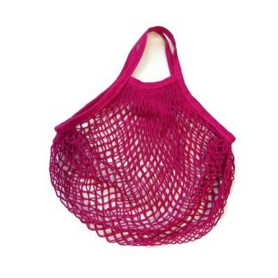 China 100% Eco-Friendly Net Cotton Reusable Fruit Carrying Shopping Bags for sale