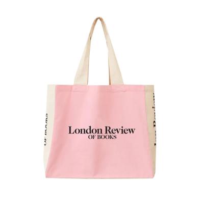 China Eco-friendly Custom Logo Dyed Canvas Bag Fashion Environmental Protection Tote Bag Quilting Shopping Bag for sale