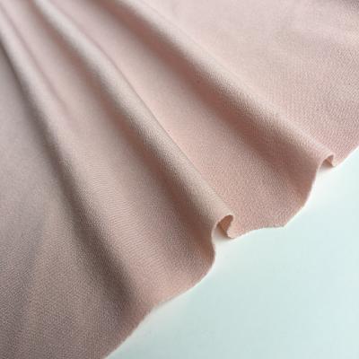 China Super Smooth Hand Flowing Drape Like Stretch Polyester Korea Textile ITY 100% Silk Spandex Knit Fabric for sale