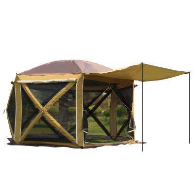 China New Big Noise Outdoor Sun Shelter Waterproof Mesh Tent Extended Type for sale