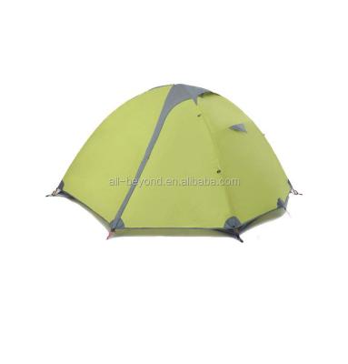 China Portable And Easy To Set Up Double Layers 2 People Waterproof Outdoor High Camping Tents for sale