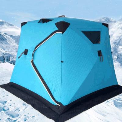 China Instant Open Outdoor Heavy Duty Winter Instant Ice Fishing House Automatic Open Cube (RIS 510) for sale