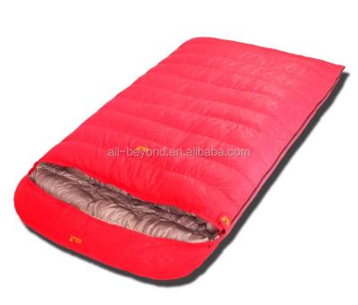 China Envelope Type - 2 Person Camping Goose Down Sleeping Bag for sale