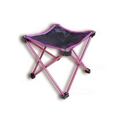 China Mini Traditional Folding Chair Aluminum Stool Easy Carry Camping Fishing Chair for sale