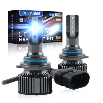 China Bevinsee Ice Blue 2x 9006 HB4 8000K LED Car Headlight Conversion Lamp Bulb Light HB4 (9006) Kit for sale