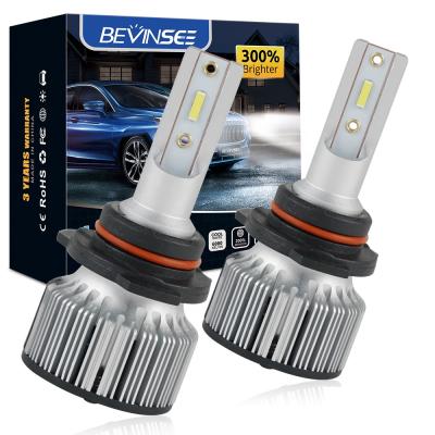 China Replace Bevinsee 2x HB4 9006 LED Headlight Globes 60W Halogen Lamp Globes Low Beam Bulb For Mitsubishi Lancer CJ 2007-2017 for sale